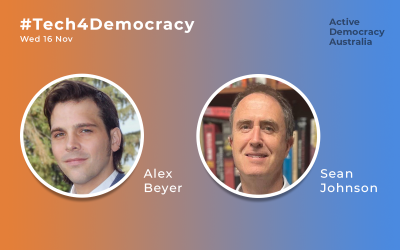 #Tech4Democracy #1 – Alex and Sean